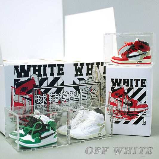 Mystery Box Mini Sneakers - WHITE OFF / 9pcs - Sneakers Passion