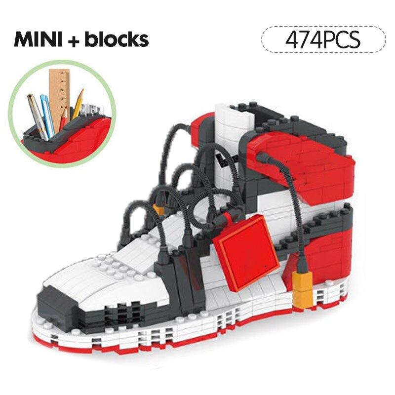 Mini Sneakers 3D Block Pencil-Box - AJ1 - 474 PCS - Sneakers Passion