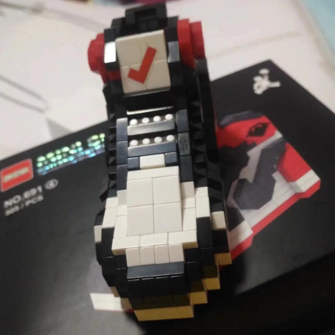 3D Mini Sneakers Blocks AJ4 - Sneakers Passion