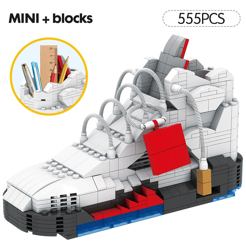 Mini Sneakers 3D Block Pencil-Box - AJ - 555 PCS - Sneakers Passion