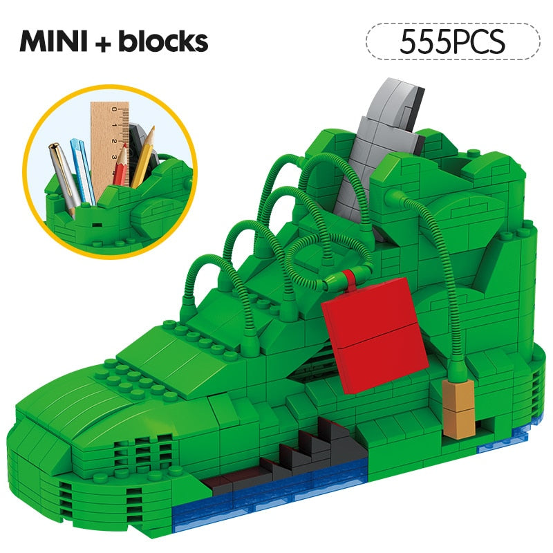 Mini Sneakers 3D Block Pencil-Box - AJ - 555 PCS - Sneakers Passion