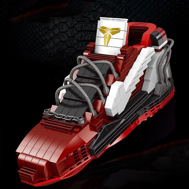 Mini Sneakers 3D Block Pencil Box - AJ KOBE - Red - Sneakers Passion