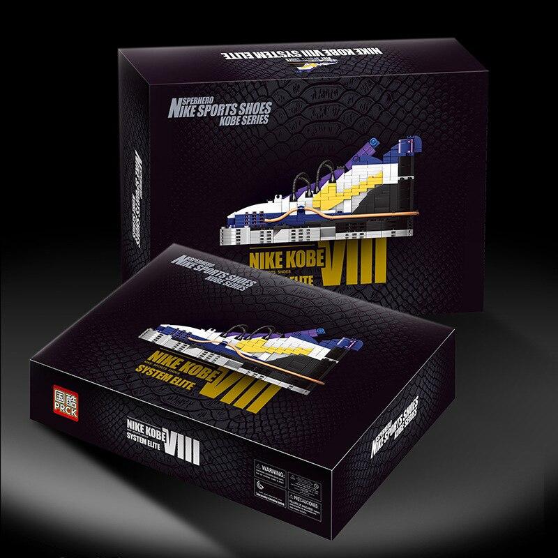 Mini Sneakers 3D Block Pencil Box - AJ KOBE - Red - Sneakers Passion