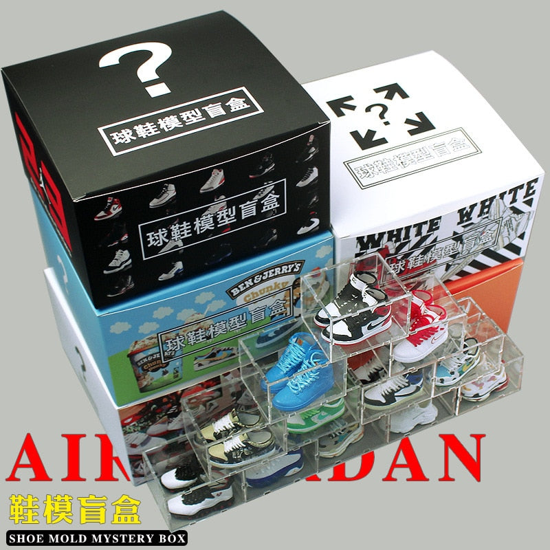Mystery Box Mini Sneakers - AJ No.23 1-14 / 9pcs - Sneakers Passion