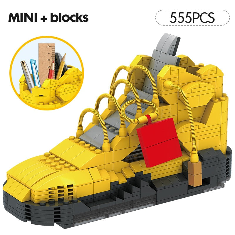 Mini Sneakers 3D Block Pencil-Box - AJ - 555 PCS - Sneakers Passion