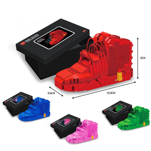 Mini Sneakers 3D Block Pencil-Box - AJ - 536 PCS - Sneakers Passion