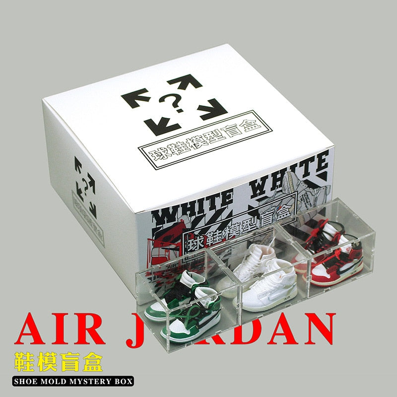 Mystery Box Mini Sneakers - WHITE OFF / 9pcs - Sneakers Passion