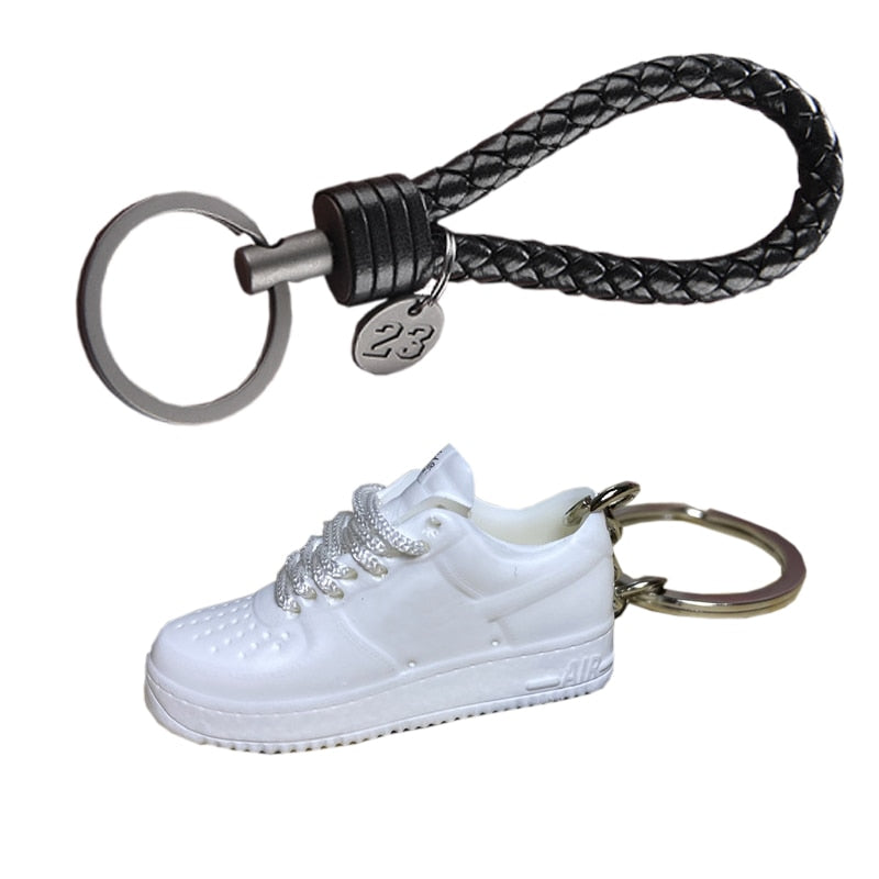 3D Mini Sneakers Keychain AF1 - Sneakers Passion