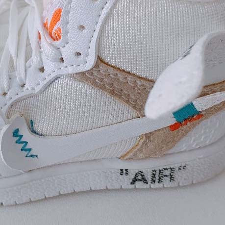 NEW Sneaker Power Bank - OFF-WHITE x AJ1 - White - Sneakers Passion