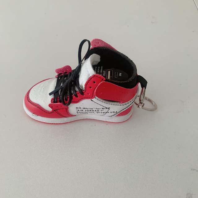 NEW Sneaker Power Bank - OFF-WHITE x AJ1 - Red - Sneakers Passion