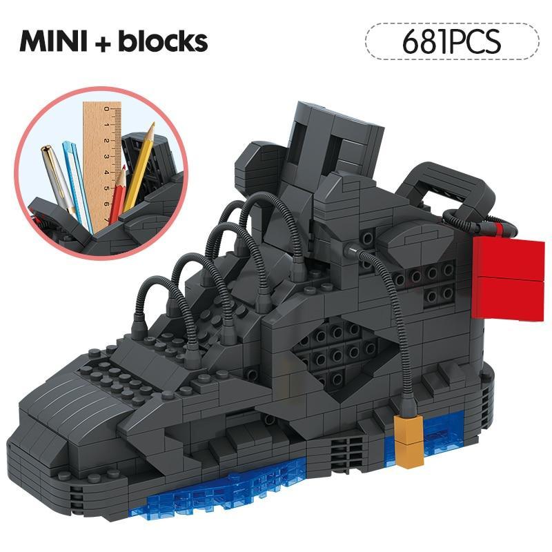 Mini Sneakers 3D Block Pencil-Box - AJ - 681 PCS - Sneakers Passion