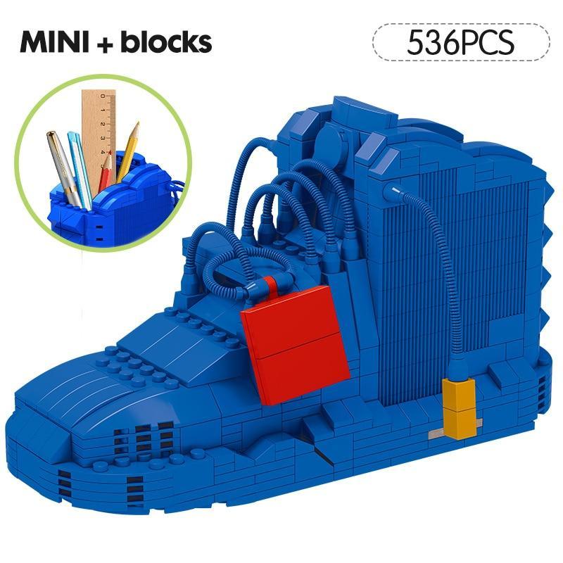 Mini Sneakers 3D Block Pencil-Box - AJ - 536 PCS - Sneakers Passion