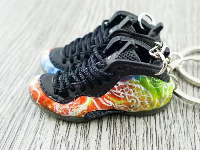 Mini sneaker keychain 3D Foam One Beijing - Sneakers Passion