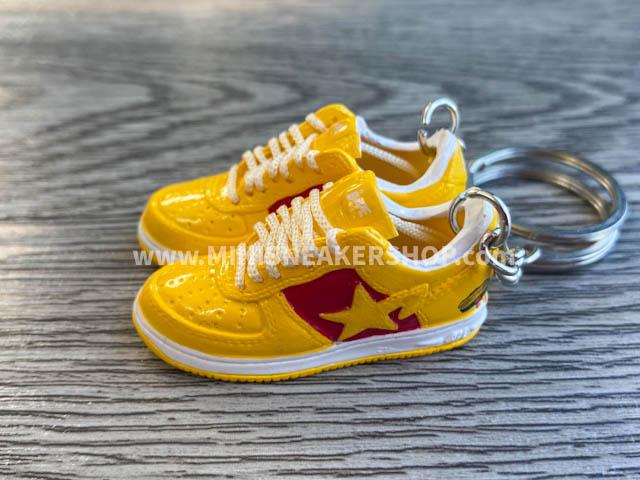 Mini 3D sneaker keychains BAPE - THOR - Sneakers Passion