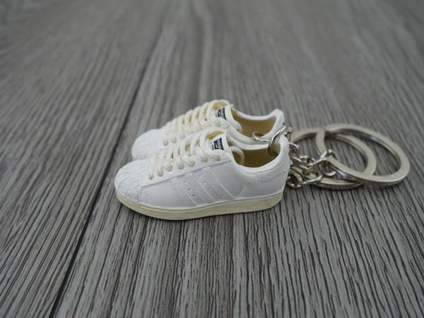 mini 3D sneaker keychains Superstar 35th Adicolor White - Sneakers Passion