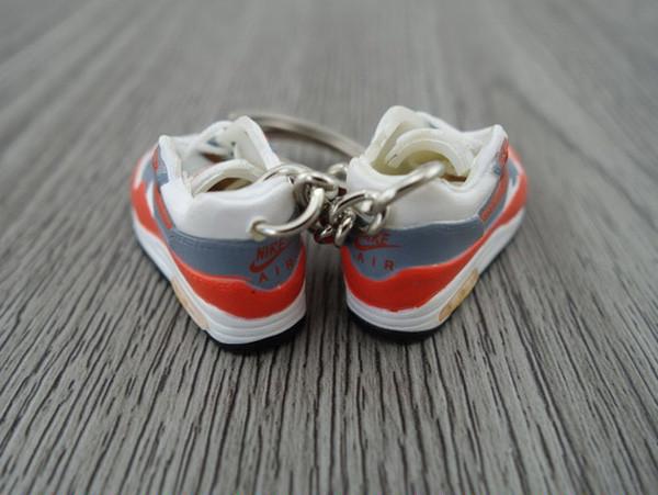 Mini 3D sneaker keychains Airmax 1 - OG Sport Red (1987) HQ - Sneakers Passion