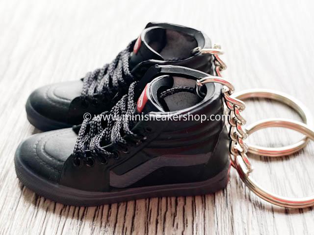 Mini 3D sneaker keychains VANS Skate HI Black - Sneakers Passion