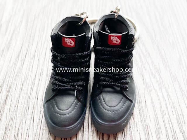 Mini 3D sneaker keychains VANS Skate HI Black - Sneakers Passion