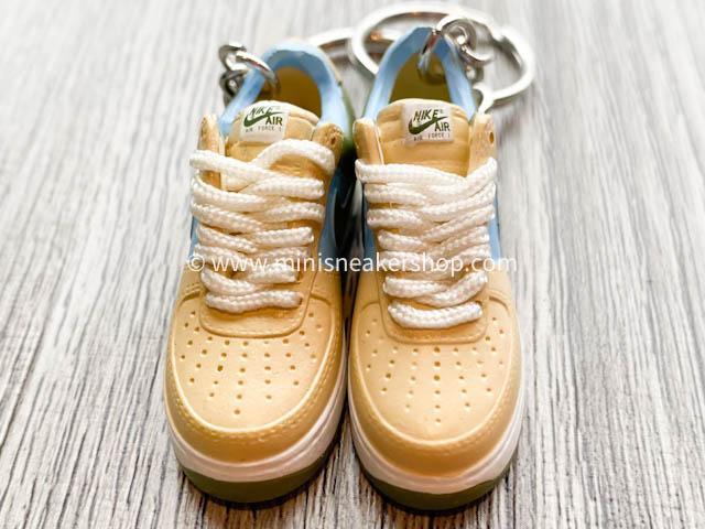 Mini 3D sneaker keychains Air Force 1 Love Ball - Sneakers Passion