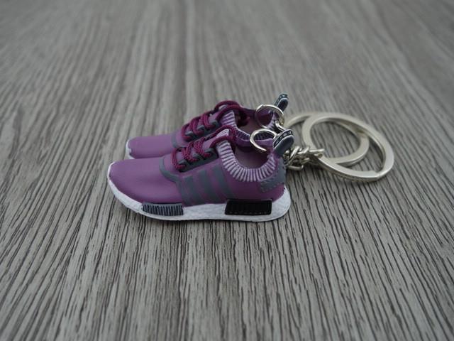 Mini Sneaker Keychains NMD runner - Purple - Sneakers Passion
