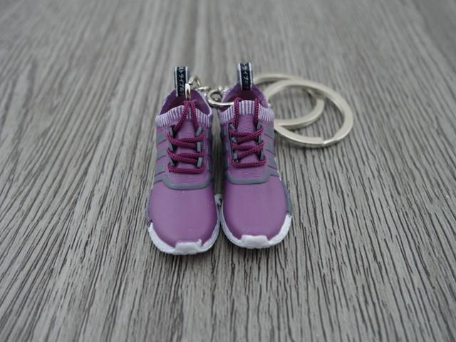 Mini Sneaker Keychains NMD runner - Purple - Sneakers Passion
