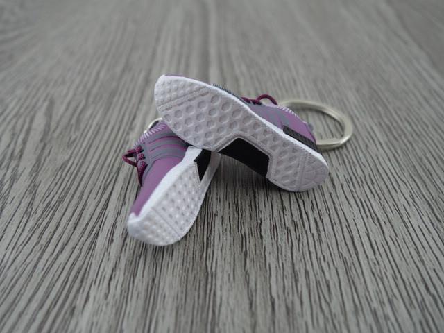 Mini Sneaker Keychains NMD runner - Purple - Sneakers Passion