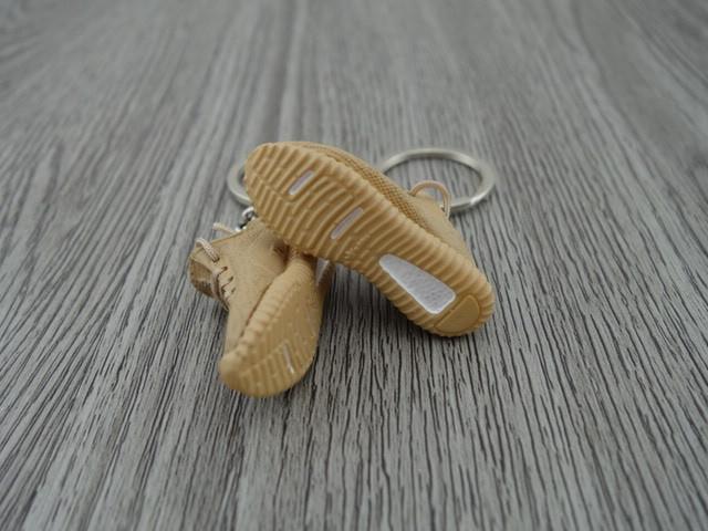 Mini Sneaker Keychains YZY - Tan - Sneakers Passion