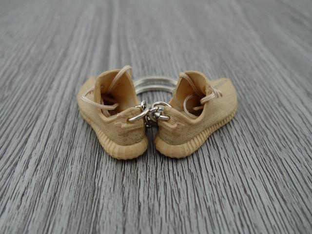Mini Sneaker Keychains YZY - Tan - Sneakers Passion