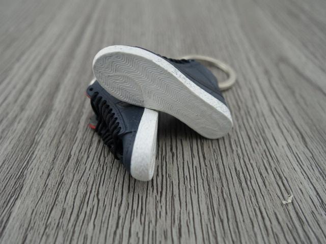 mini 3D sneaker keychains Blazer - Black/Red - Sneakers Passion