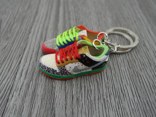 Mini sneaker keychain 3D Nike Dunk Lo - What The Dunk - Sneakers Passion