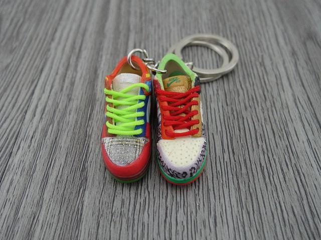 Mini sneaker keychain 3D Nike Dunk Lo - What The Dunk - Sneakers Passion