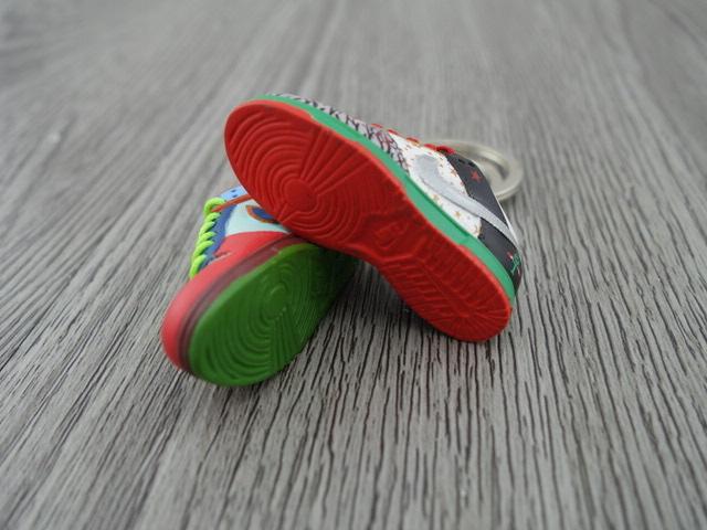Mini sneaker keychain 3D Nike Dunk Lo - What The Dunk - Sneakers Passion