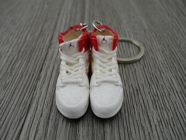 Mini sneaker keychain 3D Air Jordan 1 - Lazer HQ - Sneakers Passion