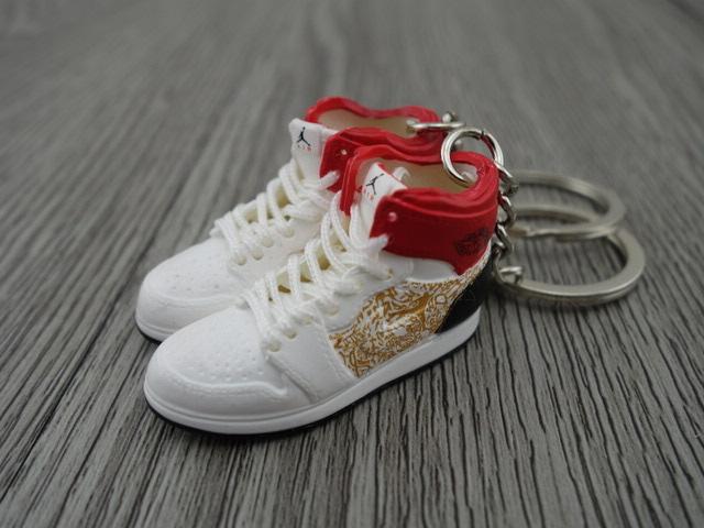 Mini sneaker keychain 3D Air Jordan 1 - Lazer HQ - Sneakers Passion