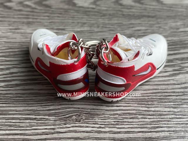 Mini sneaker keychain 3D Nike Kobe Black Red White - Sneakers Passion