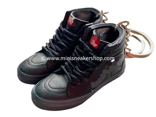 Mini 3D sneaker keychains VANS Skate HI Black - Sneakers Passion
