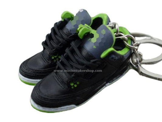 Mini Sneaker Keychains HQ AJ 3 - JOKER - Sneakers Passion