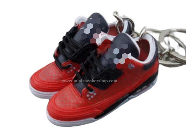 Mini Sneaker Keychains AJ 3 - Doernbecher - Sneakers Passion