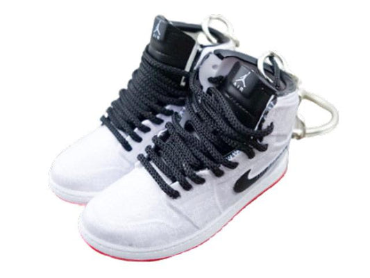 Mini sneaker keychain 3D Air Jordan 1 x CLOT HQ - Sneakers Passion