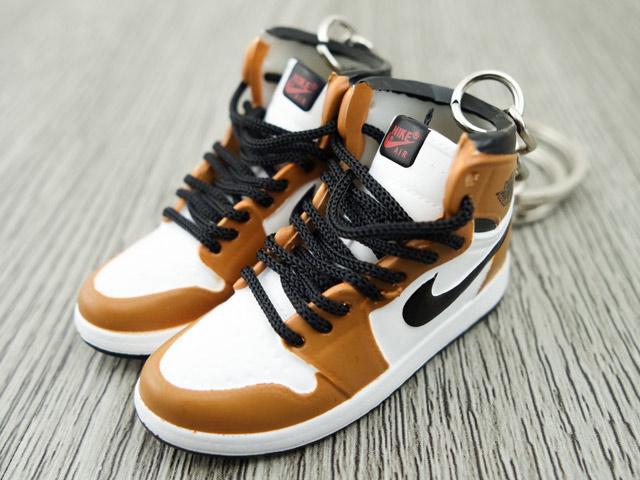 Mini sneaker keychain 3D Air Jordan 1 - Rookie Of The Year - Sneakers Passion