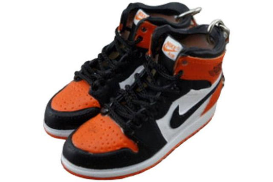 Mini sneaker keychain 3D Air Jordan 1 Shattered Backboard - Sneakers Passion