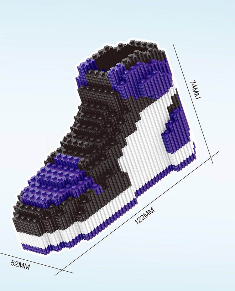 AJ Sneakers Mini Building Block Model - Sneakers Passion