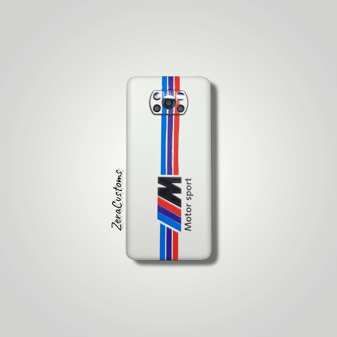 M3 Motor Sport Mobile Skin and Wrap - All Brands & Models - Sneakers Passion