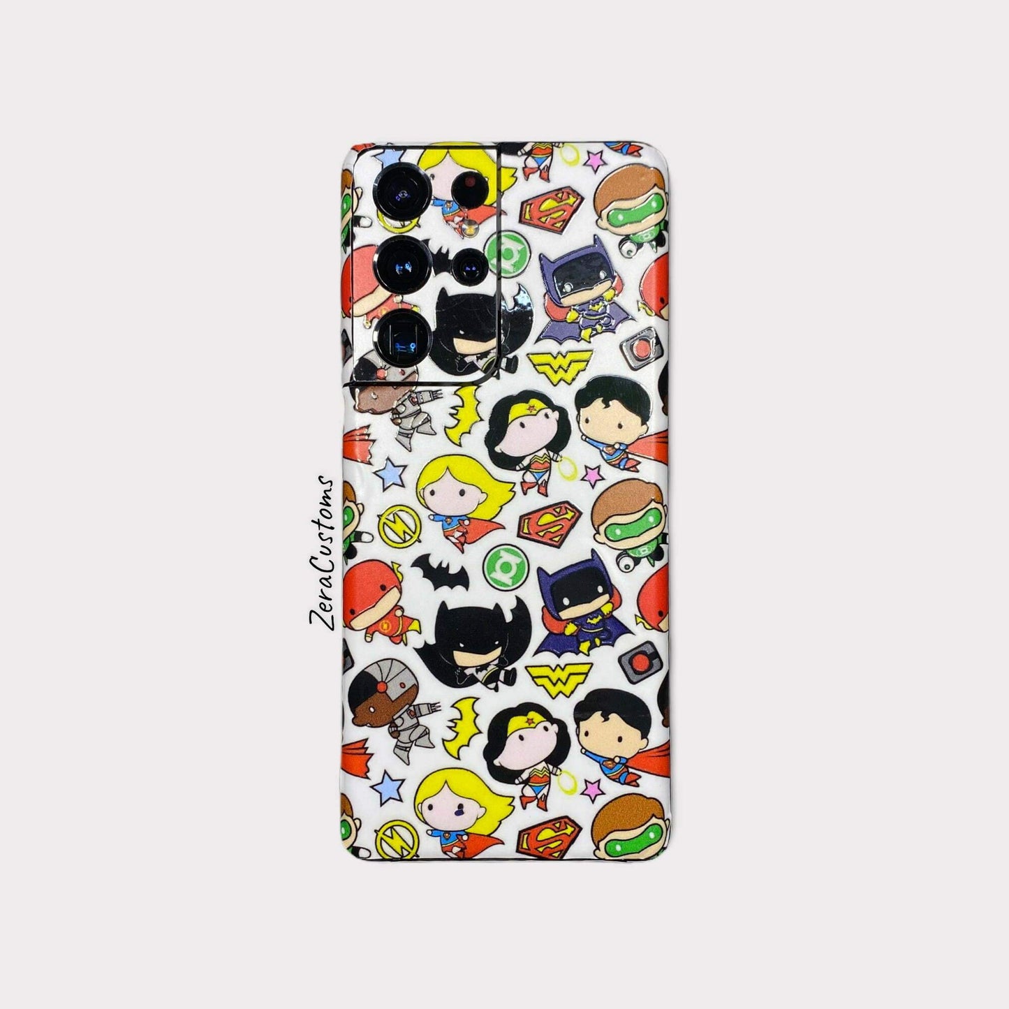 Mini Superheroes Mobile Skin and Wrap - All Brands & Models - Sneakers Passion