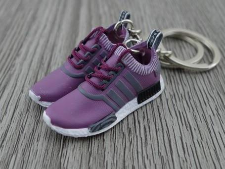 Mini Sneaker Keychains NMD runner - Purple - Sneakers Passion