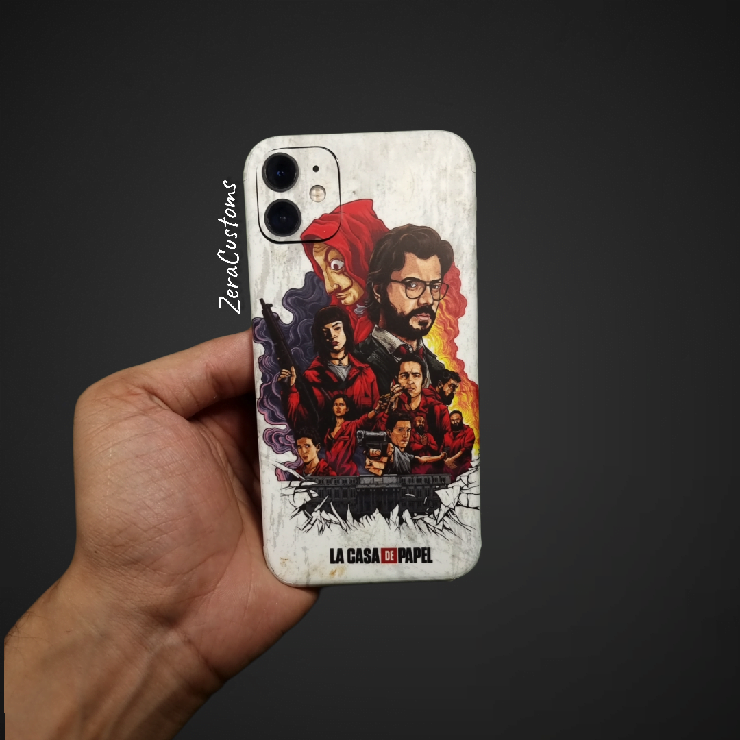La Casa De Papel Mobile Skin and Wrap - All Brands & Models - Sneakers Passion