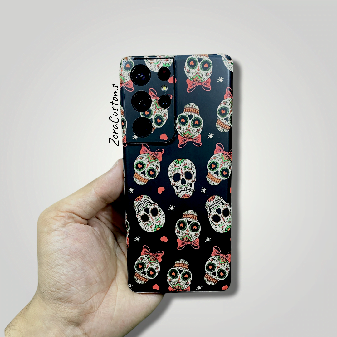 Skull Mobile Skin and Wrap - All Brands & Models - Sneakers Passion