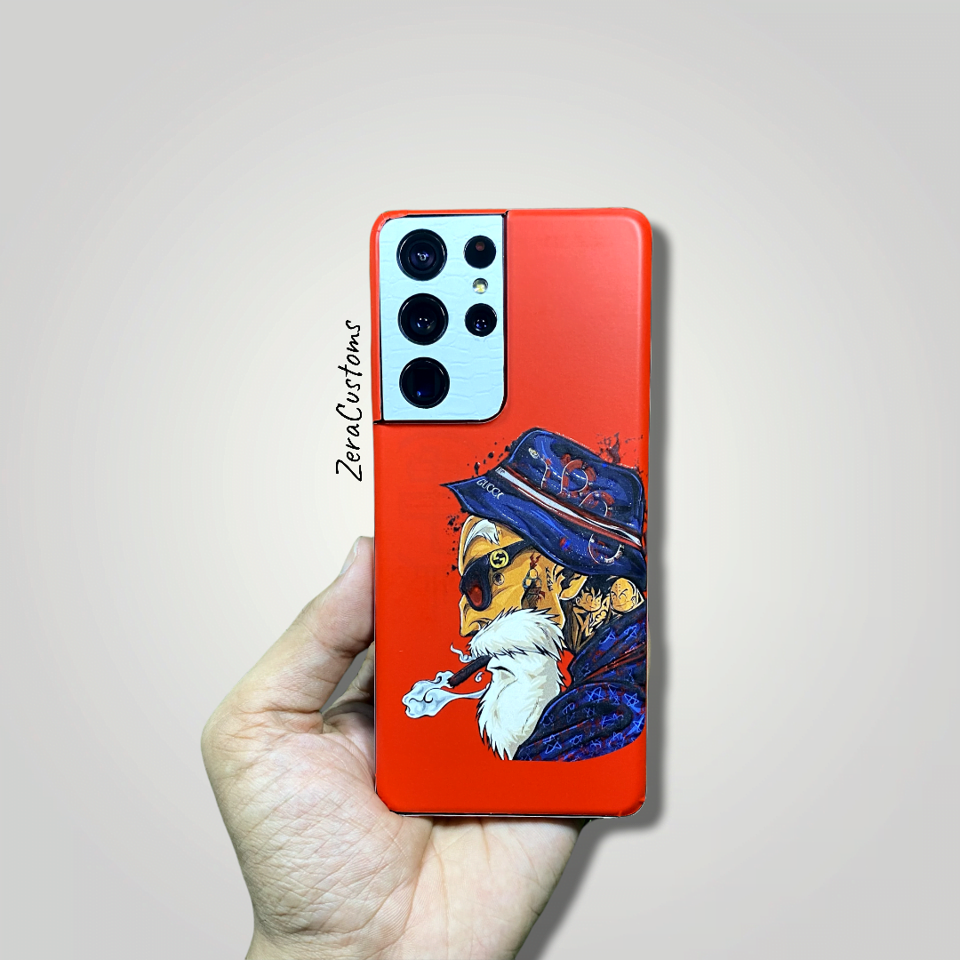 Cigar with White Accent Mobile Skin and Wrap - All Brands & Models - Sneakers Passion