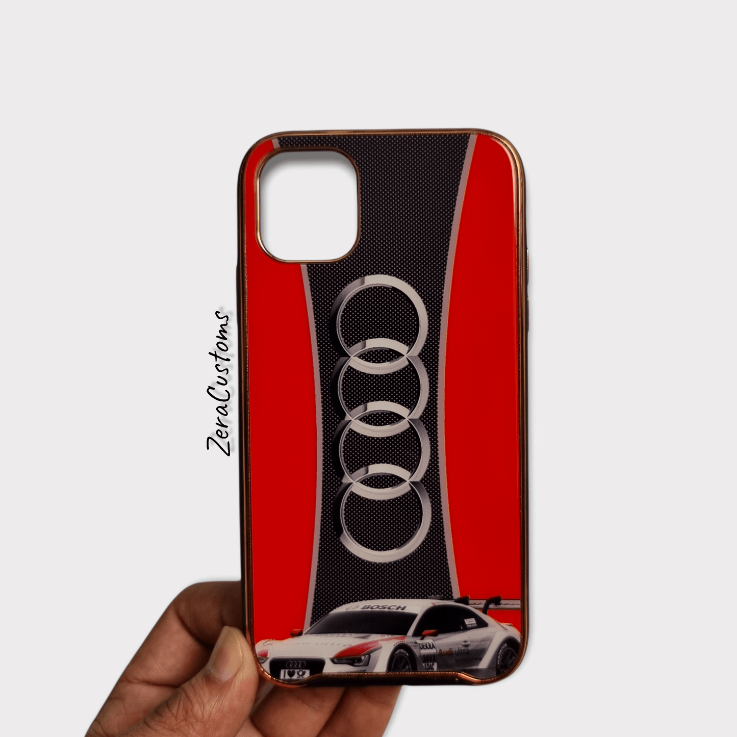 Audi Glass iPhone Case - Sneakers Passion