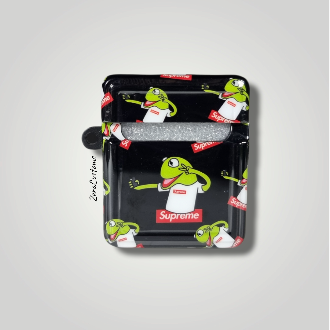 SUP Frog Glossy Shoe Apple AirPods Case - Sneakers Passion